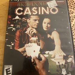 High Rollers Casino Sony PlayStation 2 PS2 Video Game USED TESTED COMPLETE