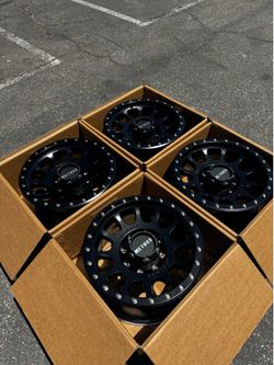 Method MR305 8x6.5 17” Wheels Matte Black