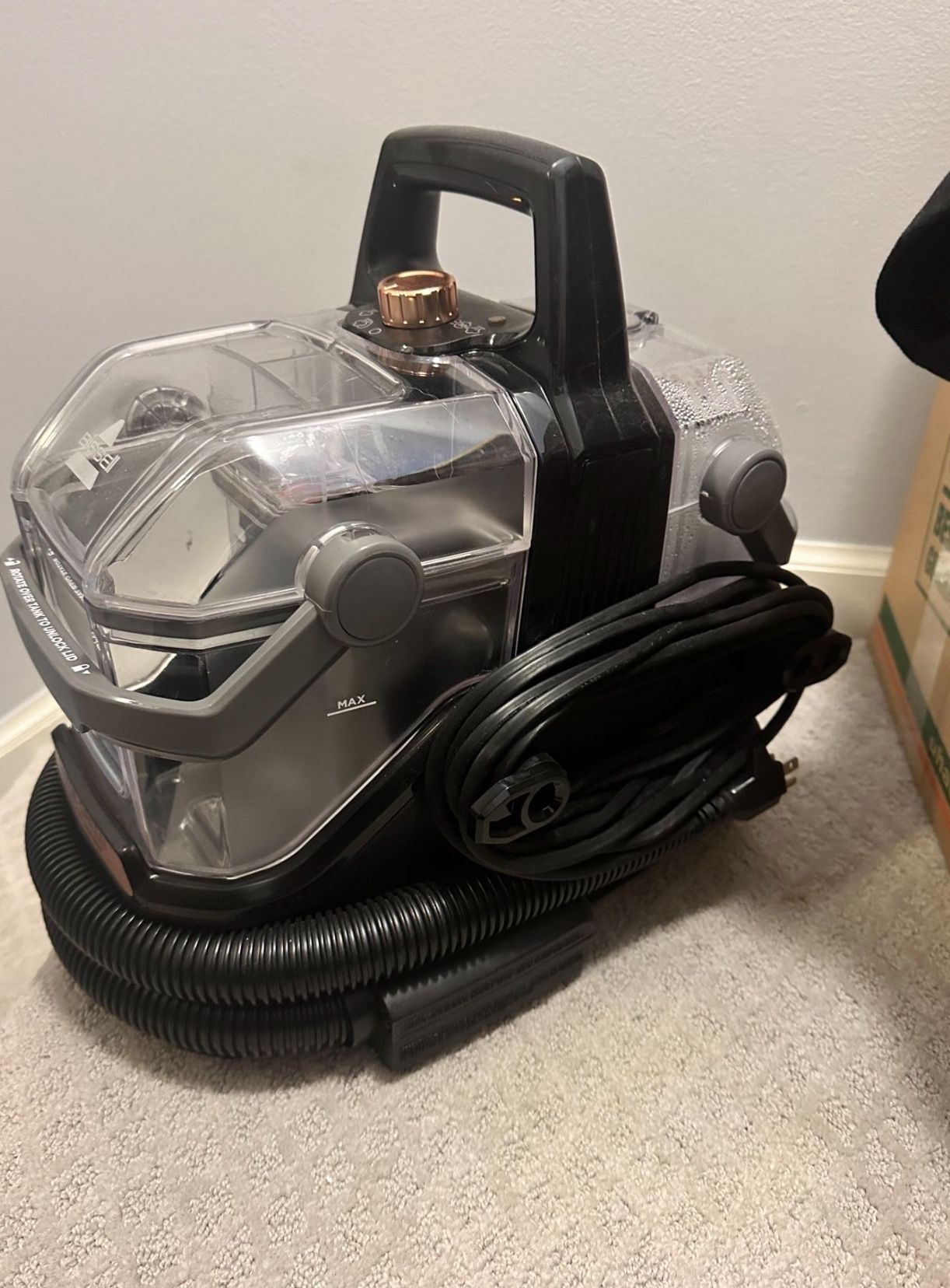 BISSELL Little Green HydroSteam Multi-Purpose Portable Carpet and Upholstery Cleaner