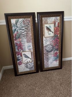 Voltaire Recollection I and II Framed Art