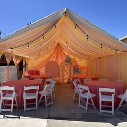 Canopy With Draping 