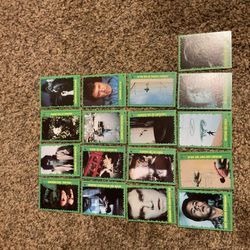 17 Vintage 1979 Incredible Hulk Collectible Cards Marvel, Lou Ferrigno
