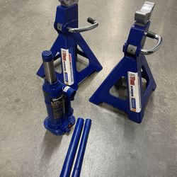 Jack stands And Bottle Jack Bundle !!! 