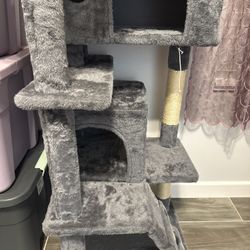 Grey Cat Tree 