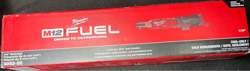 M12 1/4” 12V Ratchet