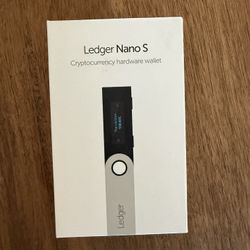 Ledger Nano S Crypto Wallet
