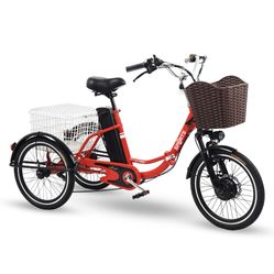 Electric Trike For Adults 3 Wheel Bike Speed Up To 15 MPH Brand New In The Box