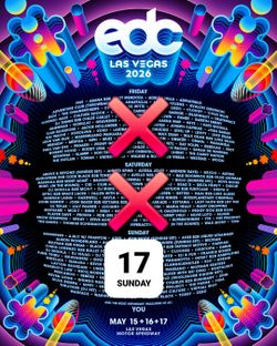 EDC LV 26 SUNDAY WALK IN GA PASS
