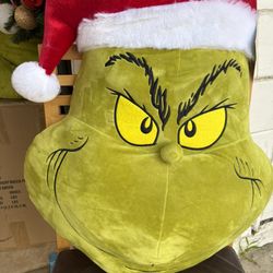 Grinch Christmas Head