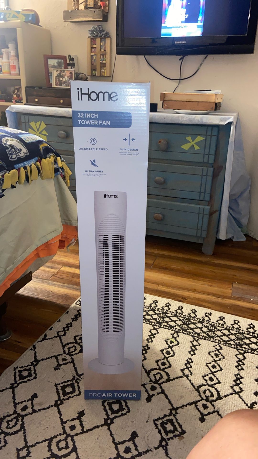 I Hone pro Air Tower Slim Fan!!