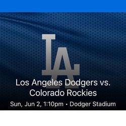 Rockies At Dodgers Tickets 