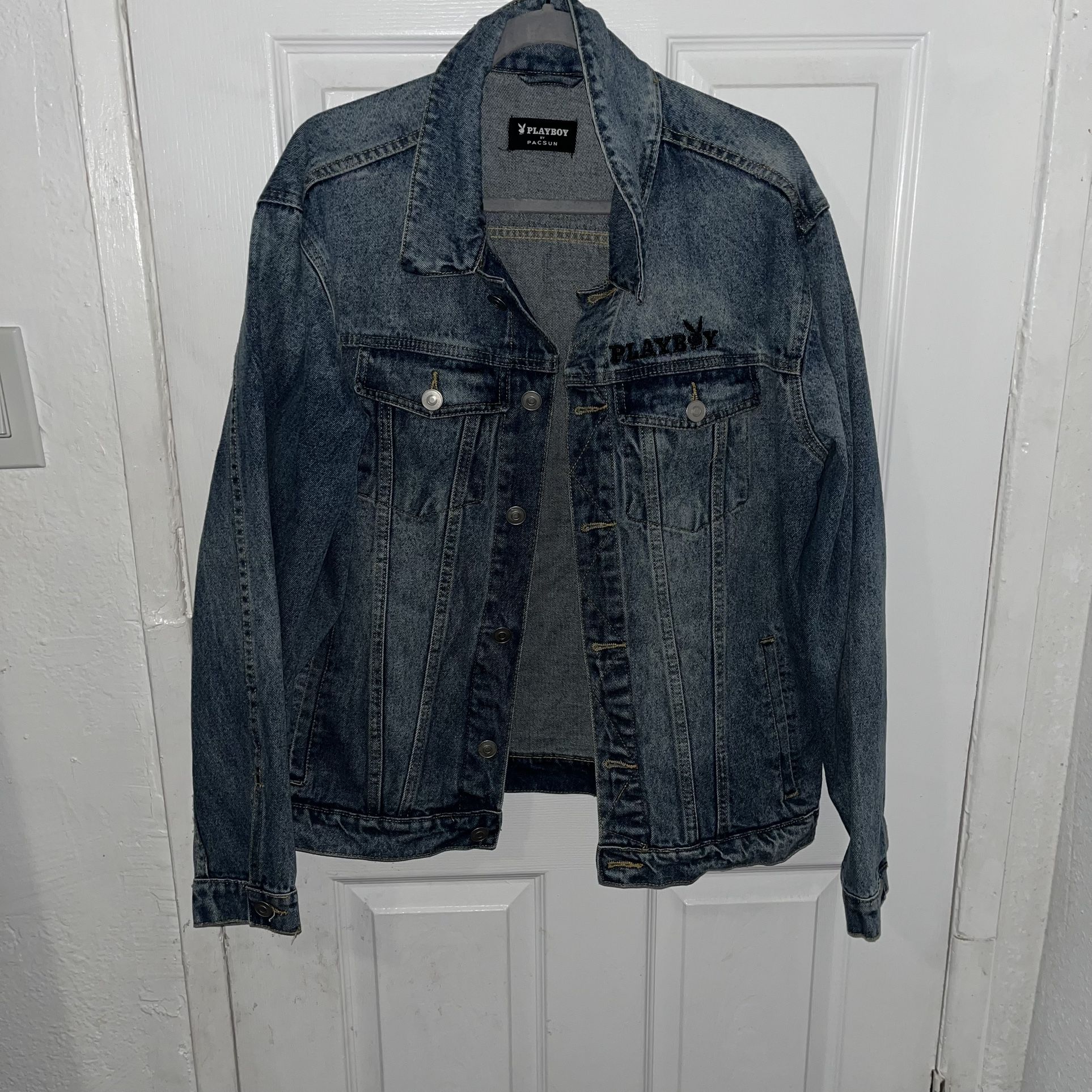 Pacsun Playboy Denim Jacket 