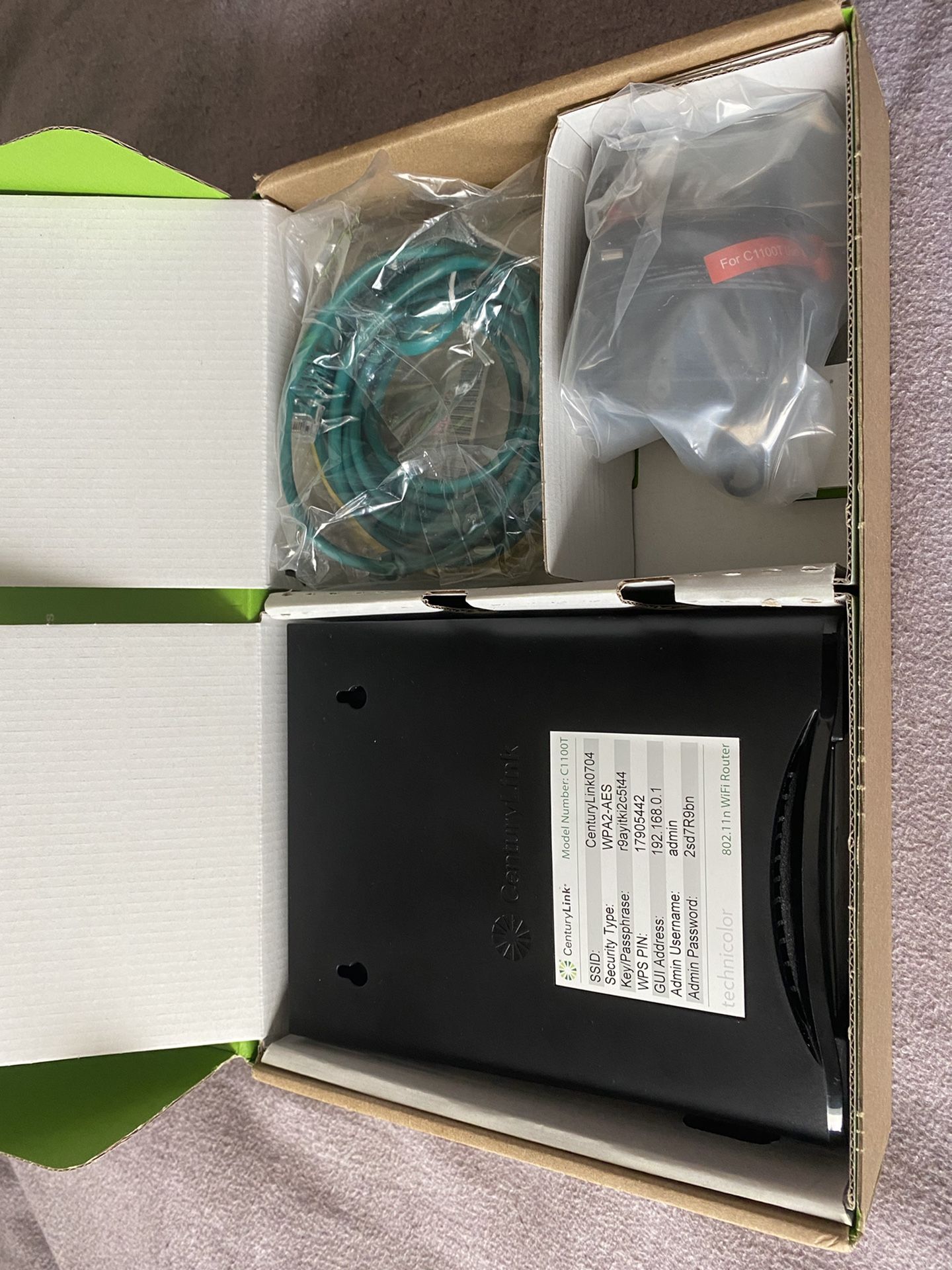 Century link WiFi Router 802.11