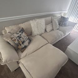 Cream Sectional Couch