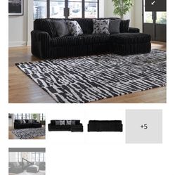 Ashley midnight madness! Sofa portion only