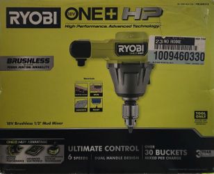 New Ryobi Mud Mixer