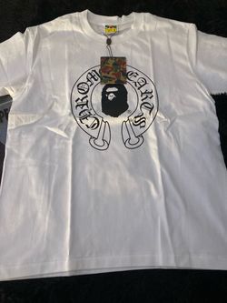 BAPE x Chrome Hearts White Graphic T-Shirt