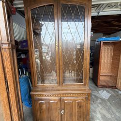 Antique Cedar Wardrobe 