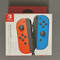 Nintendo Switch Joy-Con; Neon Red&Blue 