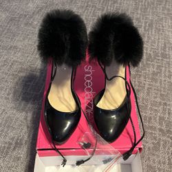 Shoe Dazzle, Luci, Black, size 7US