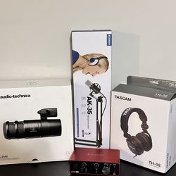 Studio Recording Setup Bundle
