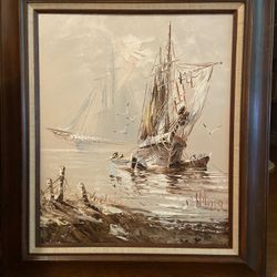 Oil Painting  B Wilder