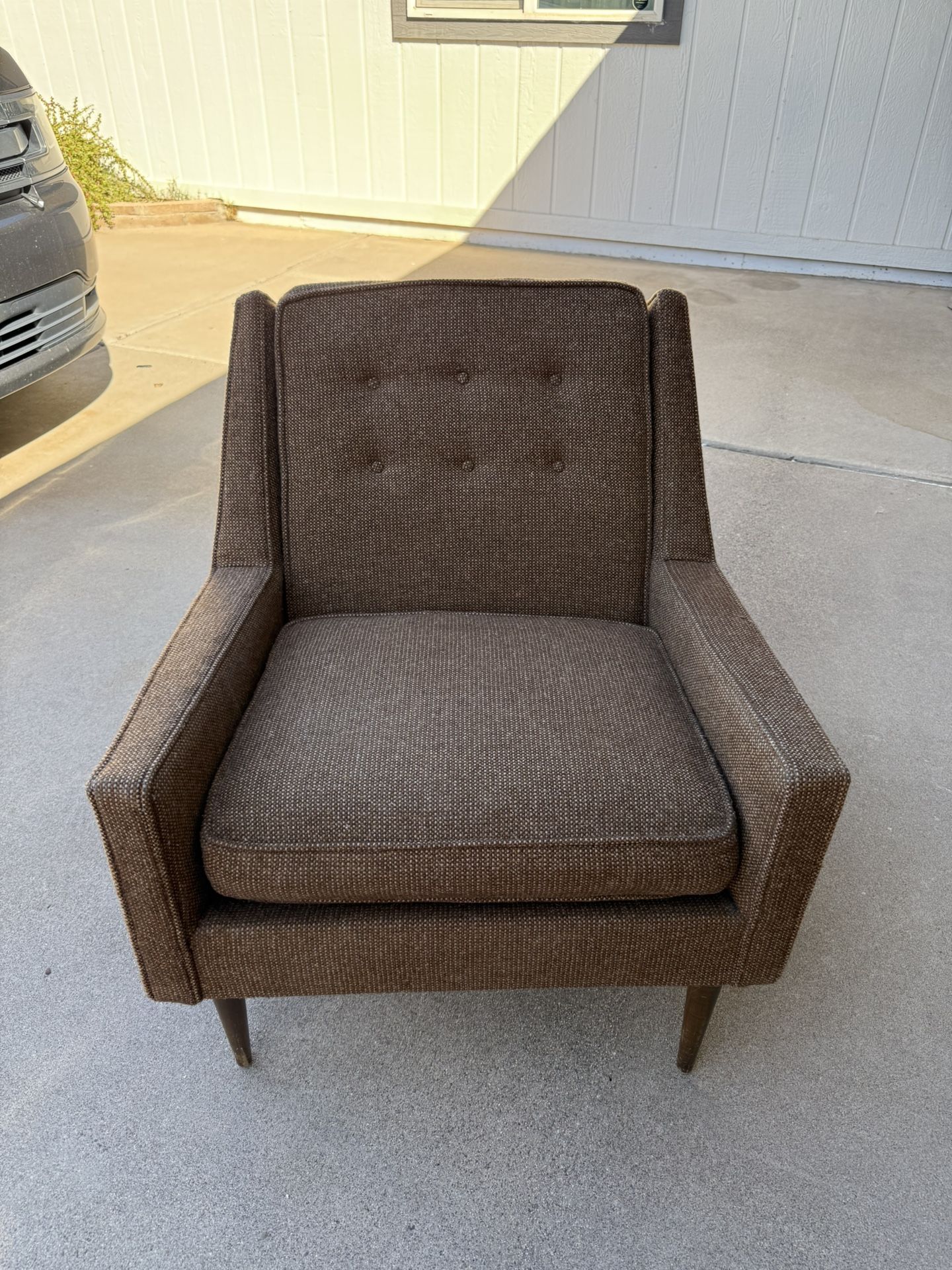 mid century modern armchair 