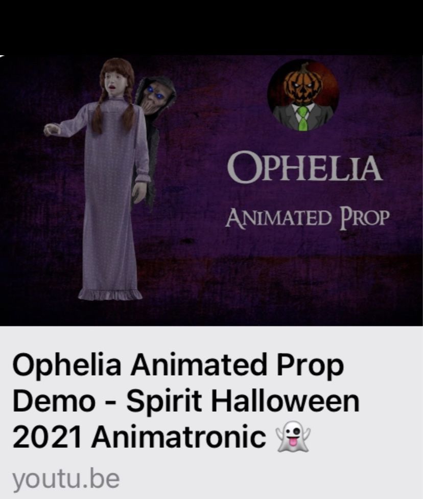 Ophelia Animated Prop from Spirit Halloween