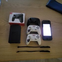 Nintendo Switch Moded W/ 10  Preloaded  Switch Games And Hundreds Of Retro Games! OBO