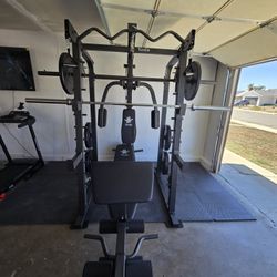 Smith Machine 2001 | Multi-Use Adj Bench | Gym Equipment | Fitness | Squat Rack | Excercise |🔴WEIGHTS AND BARBELL SOLD SEPARATELY 🔴 FREE DELIVERY 🚚