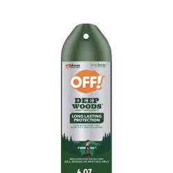 OFF Deep Woods Insect Repellent 6 Oz Each NEW Long Lasting OFF!