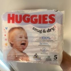 Huggies Size 5 Diapers 