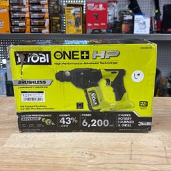 Ryobi ONE+ HP 18V Brushless Cordless Compact 5/8 in. SDS Rotary Hammer (Tool Only)