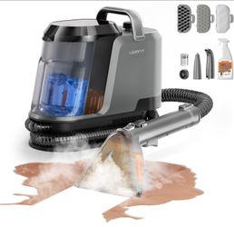 Uwant Carpet Cleaner Machine with Steam&Hot&Cold Water Models 18Kpa Powerful Suction Upholstery Cleaner Machine with Pet Pro Cleaner for Pets, Carpet 
