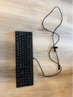 FireRose K1 Mechanical Gaming Keyboard – Blue Switches – RGB Backlit – USB