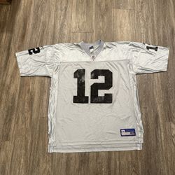 Vintage Oakland Raiders Rich Gannon Reebok Jersey Men Sz XL #12 NFL Football