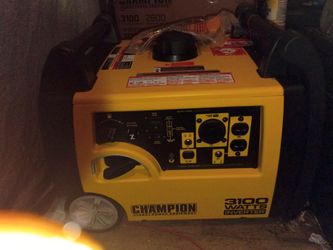 Champion 3100 Watt Inverter Generator