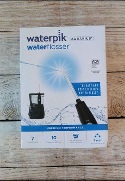 Waterpik Professional Aquarius Water Flosser ADA Accepted Black WP-662 Brand NEW