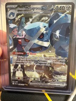Steven’s Metagross ex 289/217 SIR — Ascended Heroes NM Pokemon Card for sale