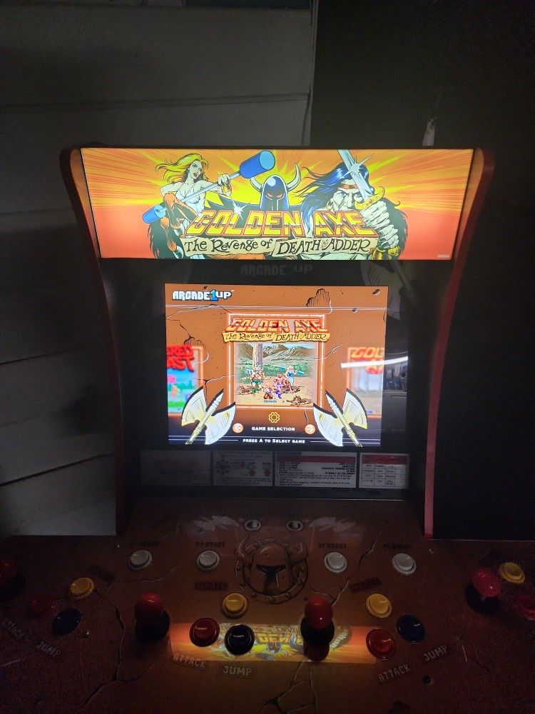 Arcade 1UP, Golden Axe, The Revenge Of Death Adder