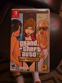 Nintendo switch Grand theft auto 3, vice city & sanandreas