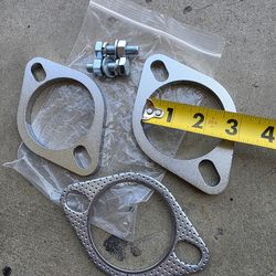 2.75 exhaust muffler clamps pipe flanges