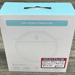 MAMNV BR151 2-in-1 Robot Vacuum & Mop Combo Brand New 