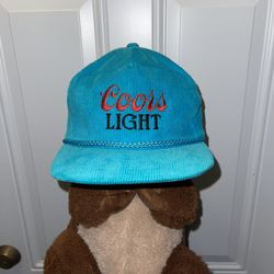 Vintage Coors light Cordoroy Hat
