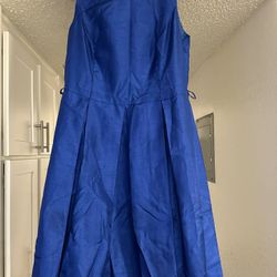 Cobalt Royal Blue Dress 