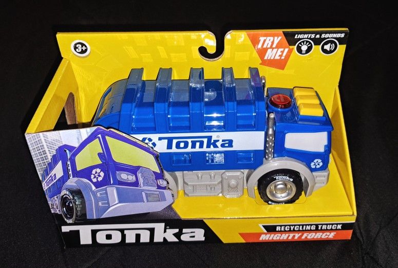 Tonka - Mighty Force Fleet Recycling Truck