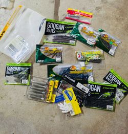 Soft plastic fishing baits