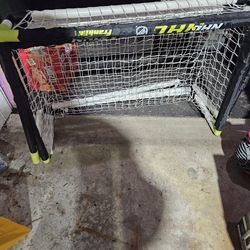 Free kids size hockey nets