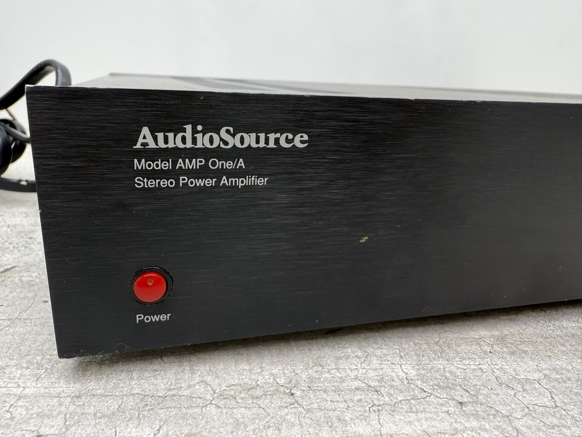 AudioSource AMP One/A Stereo Power Amplifier 260W Bridging