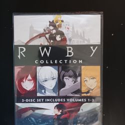 RWBY volume 1-3 dvd